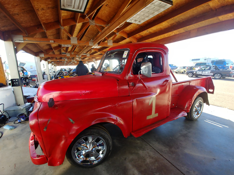 Illustration for article titled Racing a 1950 Dodge Truck Was the Easy Part